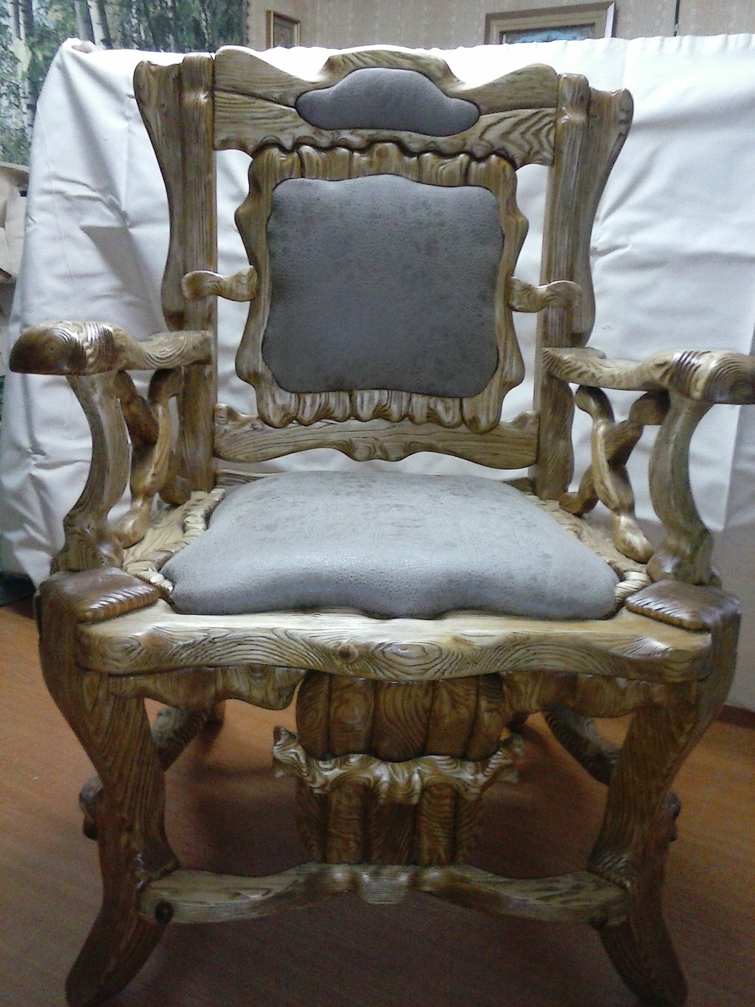 Handmade armchair - Armchair, Handmade, Longpost