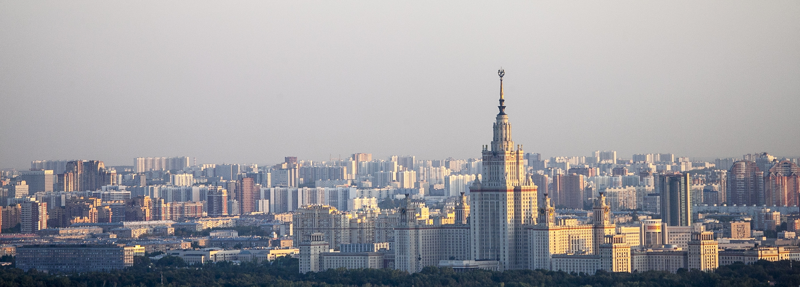 Moscow from the Empire tower before and after sunset - My, Moscow, The photo, Longpost