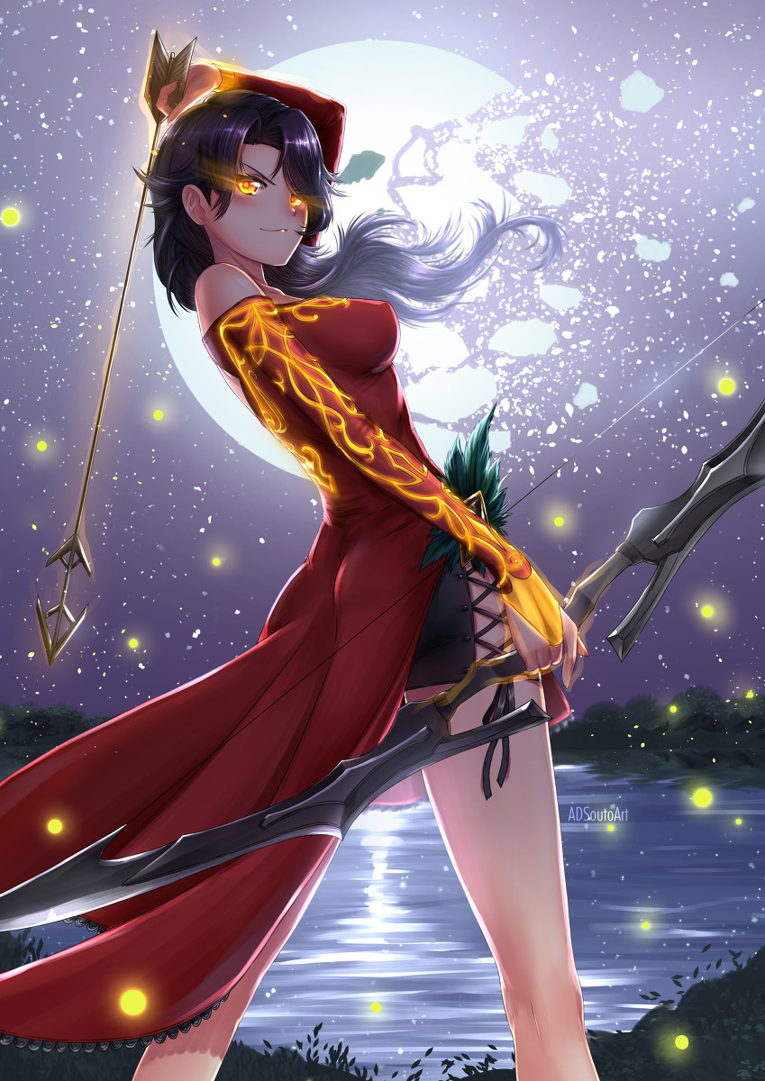 Cinder - RWBY, Cinder fall, Anime art, Anime, Not anime, Art, Longpost