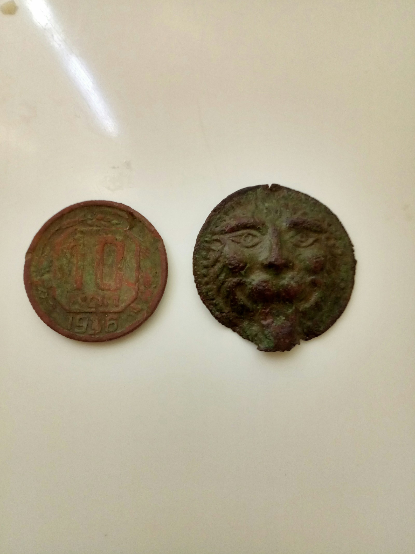 10 minutes in the garden. - My, Coin, Luh, Metal detector