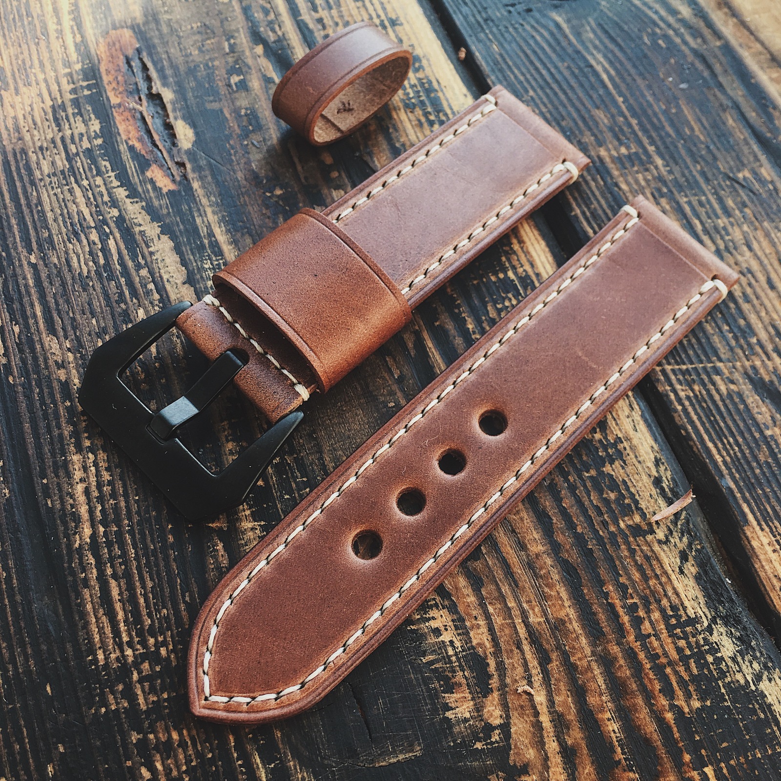 Horween Apple Watch Band - My, Strap, , Apple Watch, Longpost