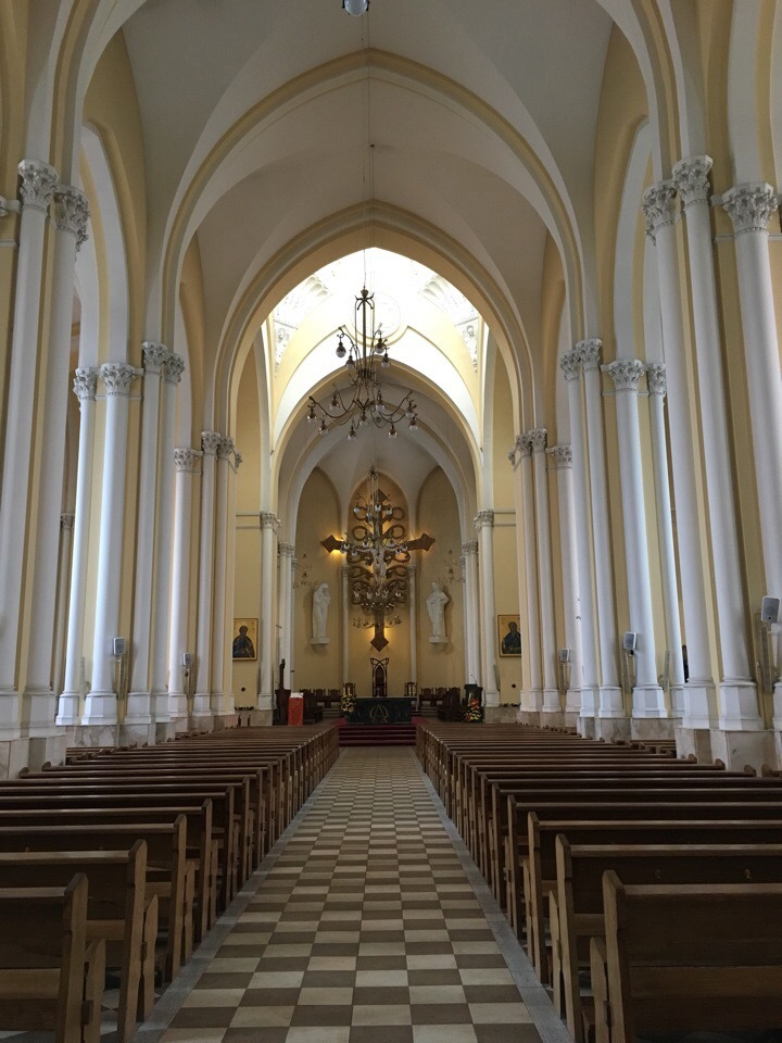 Cathedral of the Immaculate Conception of the Blessed Virgin Mary - My, Moscow, beauty, The cathedral, Gothic, Longpost