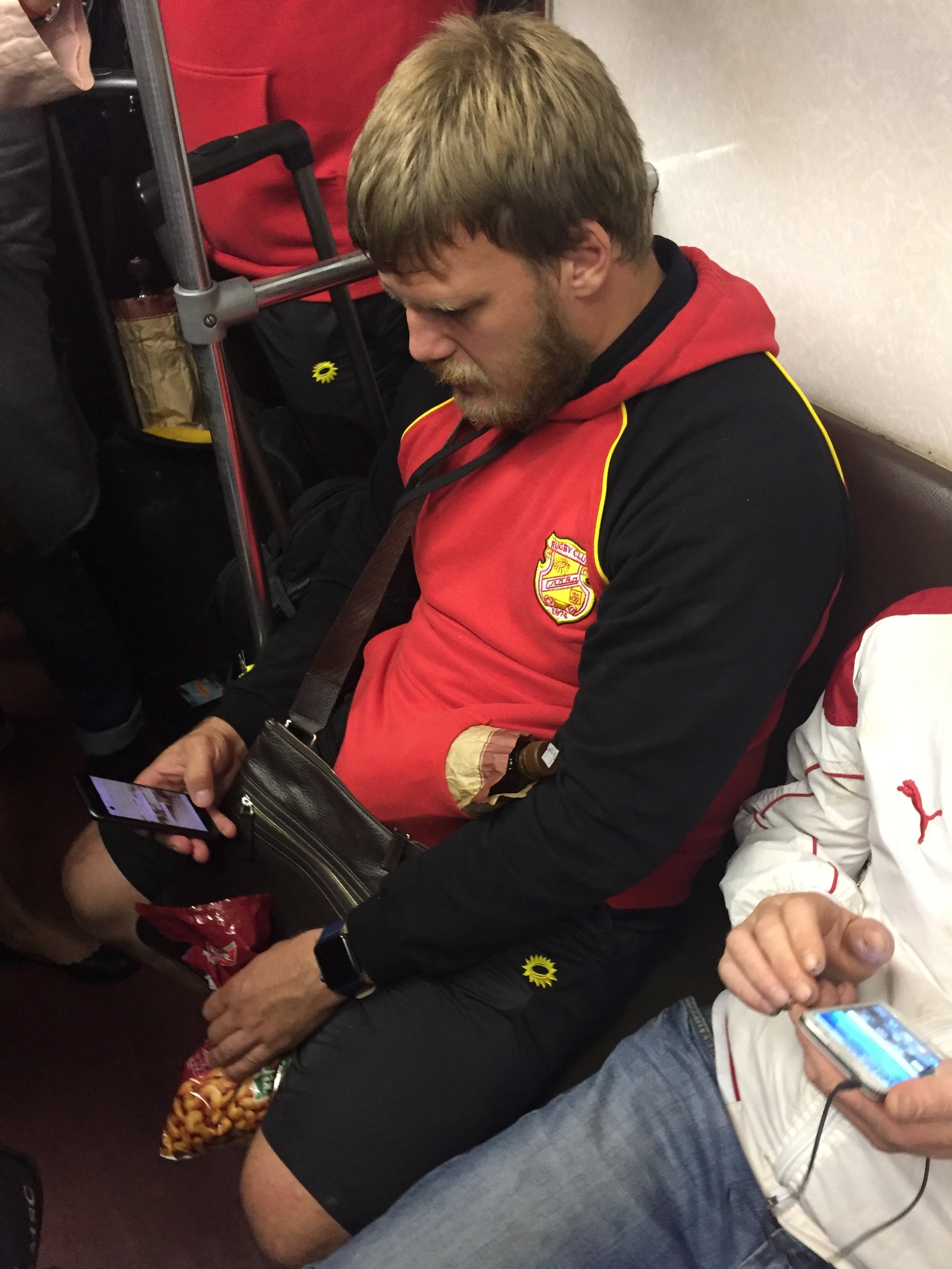 And suddenly I lose weight! - My, Rugby, Athletes, Diet, Moscow, Metro, Longpost