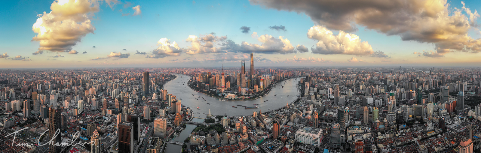 Unique photo of Shanghai by Tim Chambers - My, Shanghai, China, Megapolis, , 