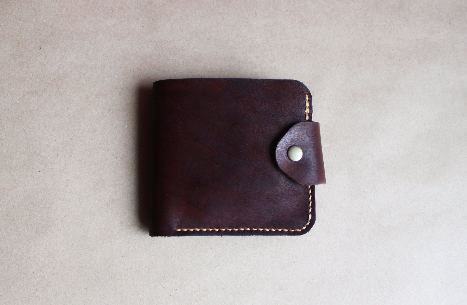 DIY wallet (cost price 190 rubles) - My, Leather, Natural leather, Wallet, Purse, Leather purse, Longpost