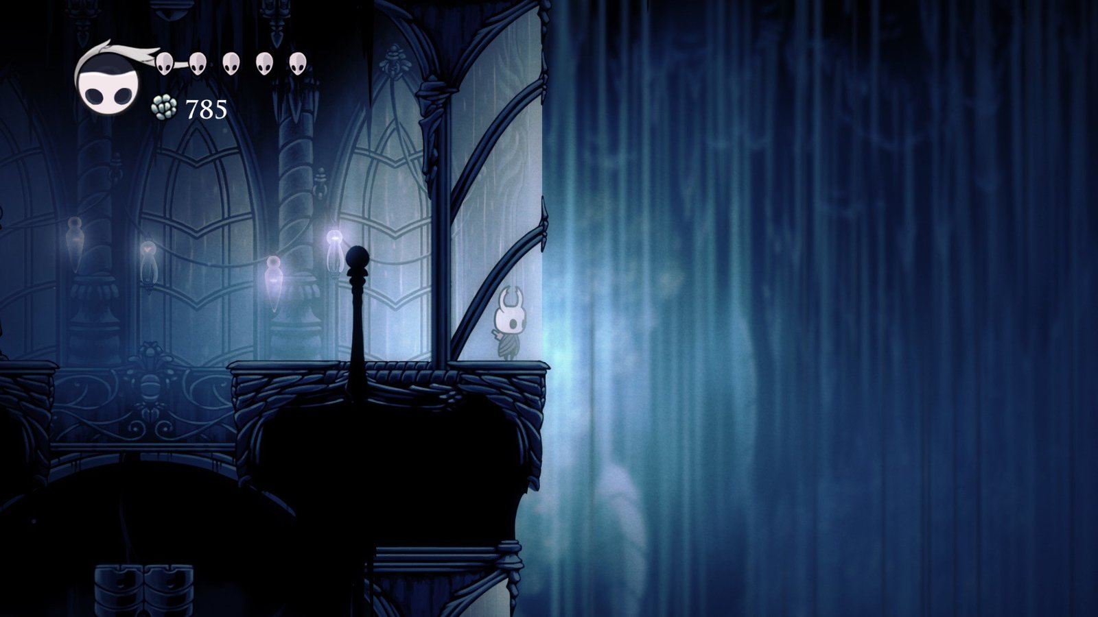 Hollow Knight game as a piece of visual art - Games, Gamedev, Hollow knight, , Design, , , Longpost