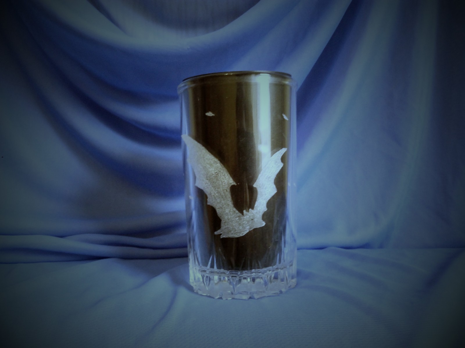 A little creativity - My, Hobby, Engraving, Glass, Cup, Needlework without process, Longpost