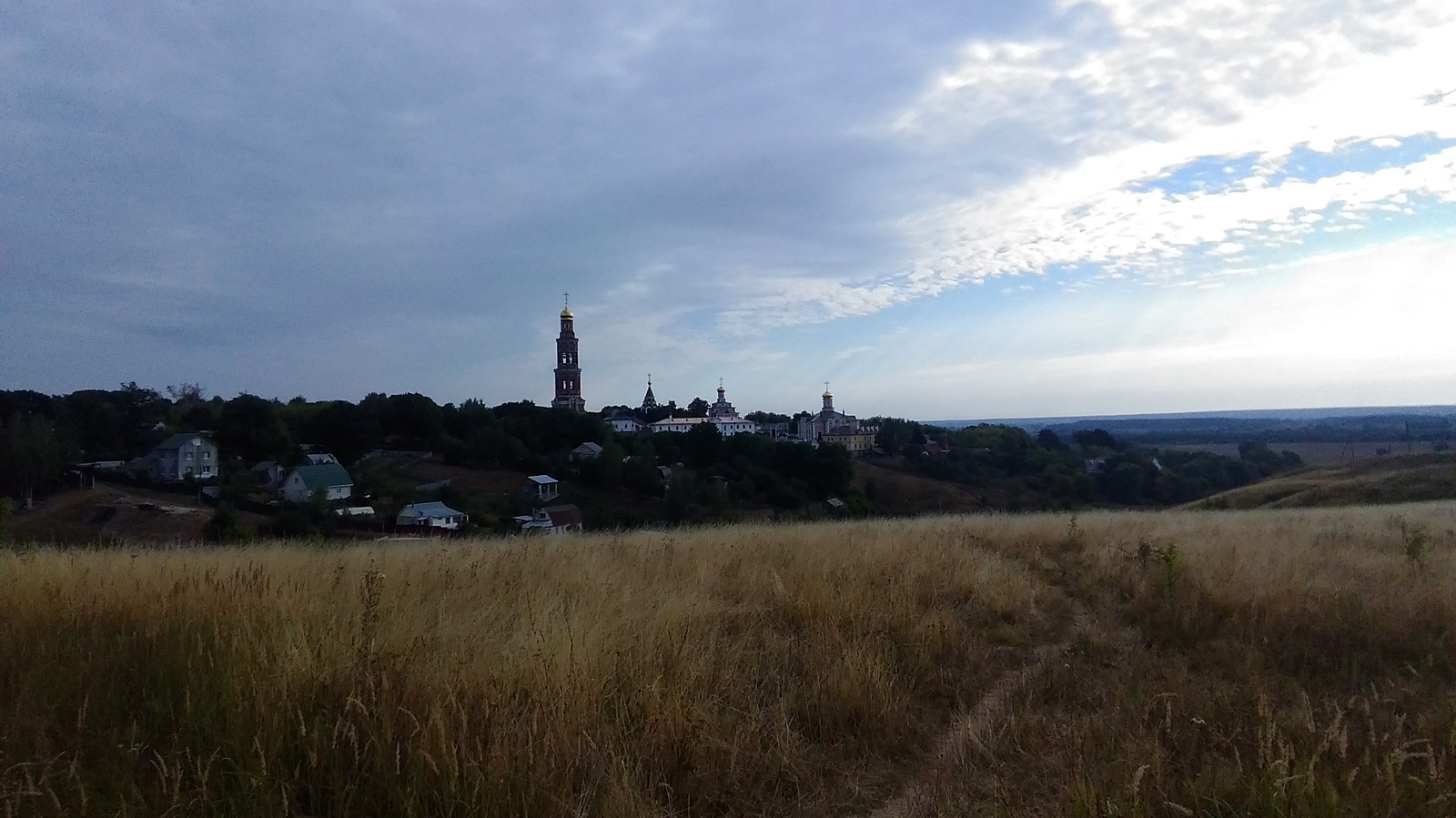 Photo of hometown - My, The photo, Town, The street, Autumn, Longpost