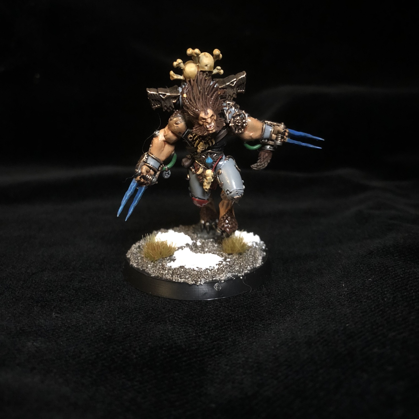 Wool boys. - My, Wh miniatures, Space wolves, Adeptus Astartes, Hobby, , Longpost