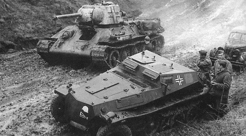 Beam cross on Soviet tanks - The Second World War, Story, The photo, , Longpost