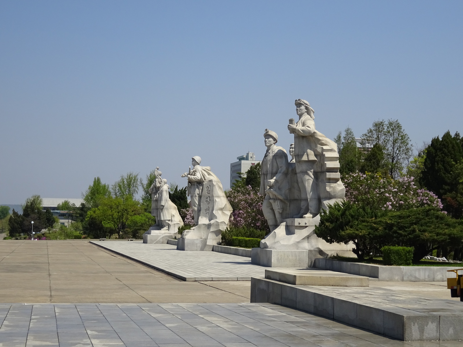 Trip to North Korea in April 2018. Juche Monument. - My, North Korea, Travels, Longpost