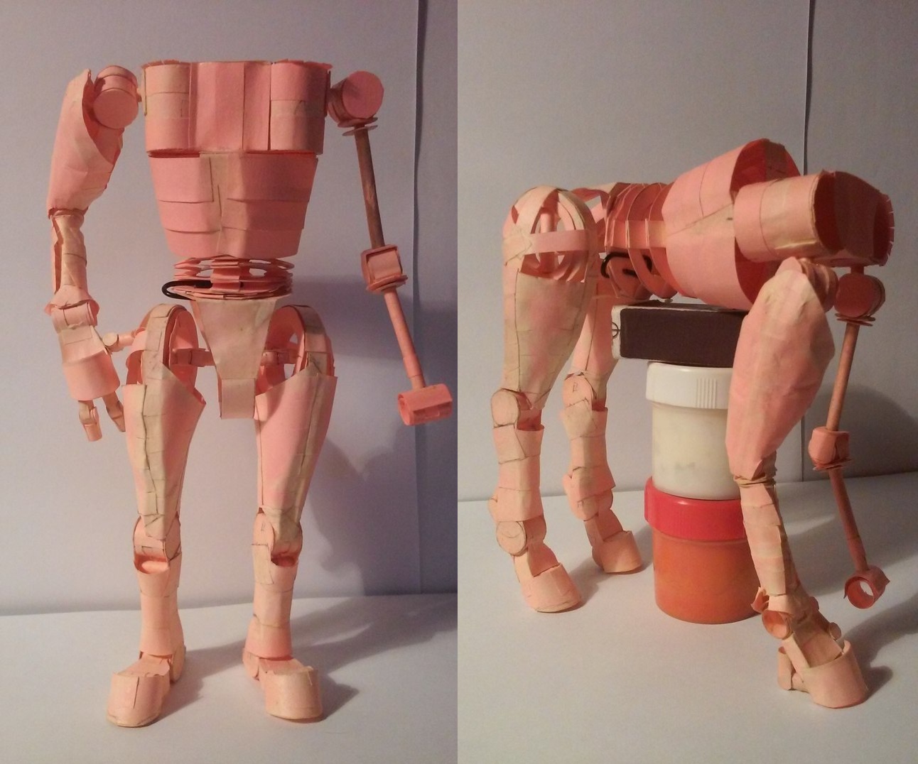 Paper figures: failures, imperfections and current work. - My, Longpost, Handmade, Paper modeling, Paper, Figure, Models, Hobby, Paper products, Papercraft