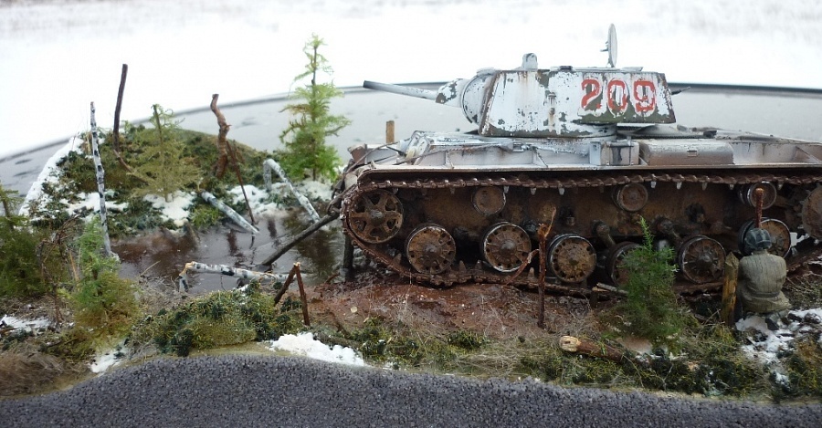 KV-1 - Modeling, Stand modeling, The Great Patriotic War, Longpost