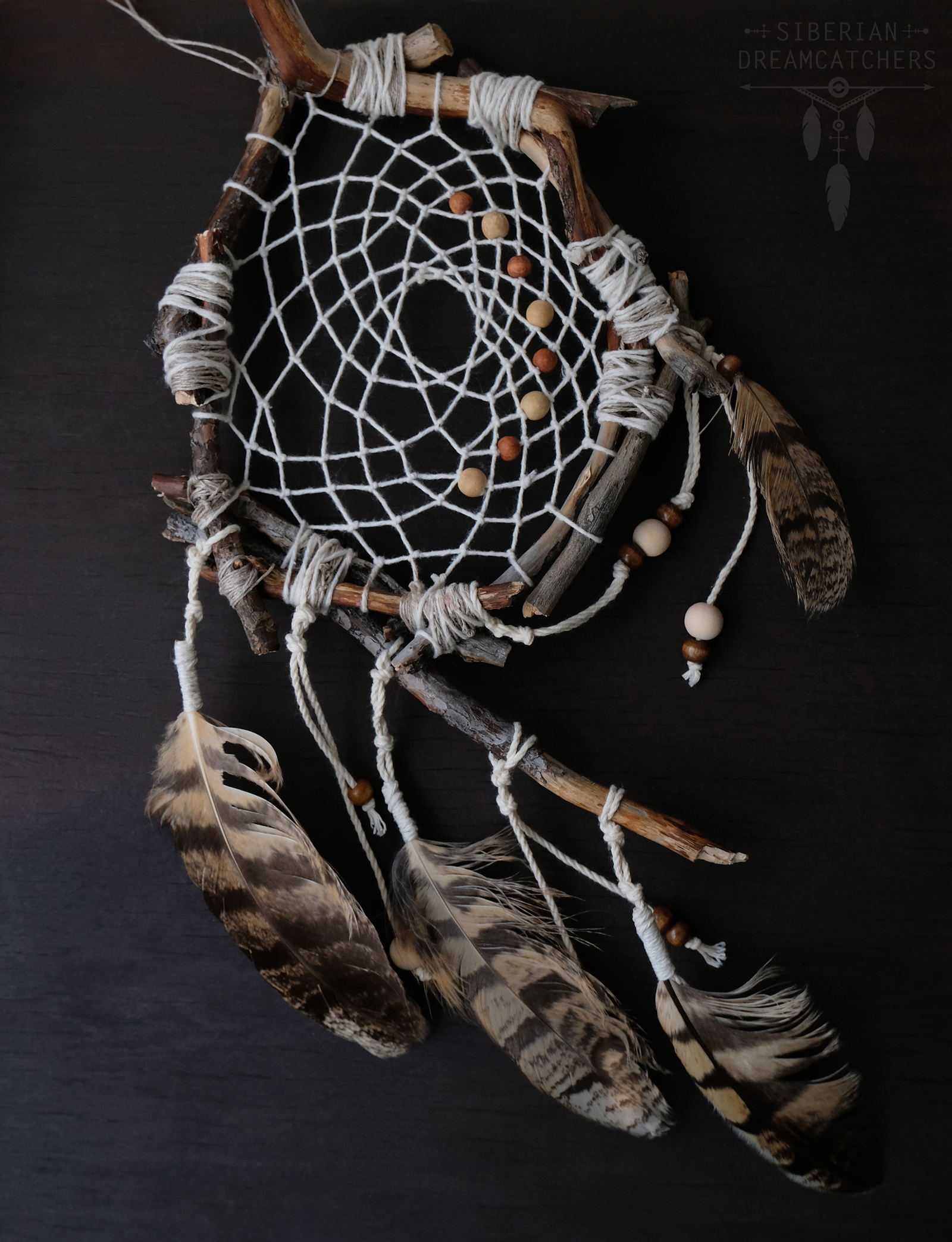 Veres dream catcher - My, Dreamcatcher, Juniper, Veres, Needlework without process, Longpost