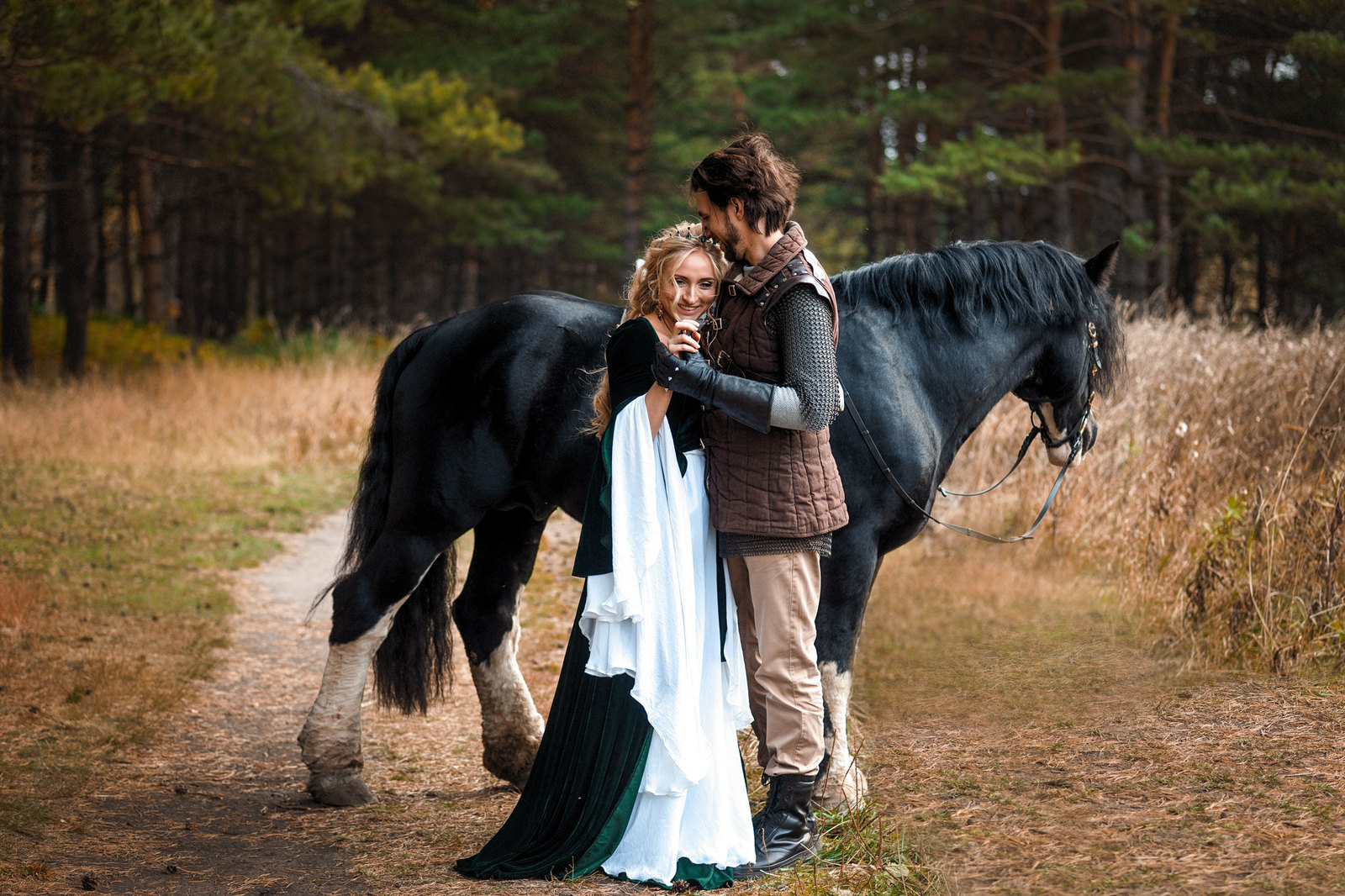 The story of that love - My, Middle Ages, PHOTOSESSION, , Knight, Princess, Love story, Longpost, Knights