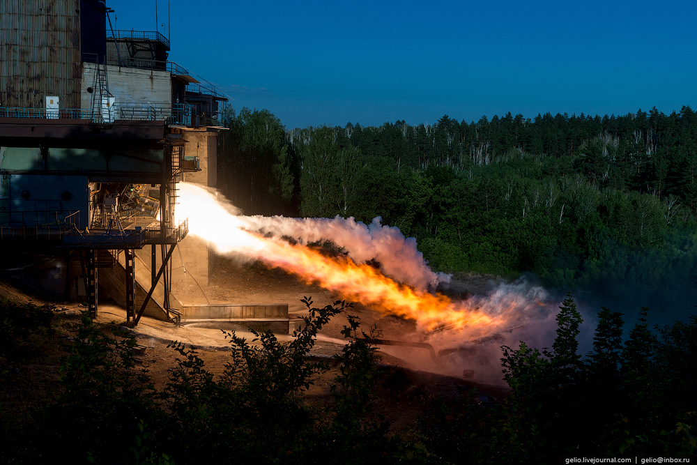 Rocket engine test. - Samara, Kuznetsov, Engine, Rocket engine, The photo, Trial, Longpost