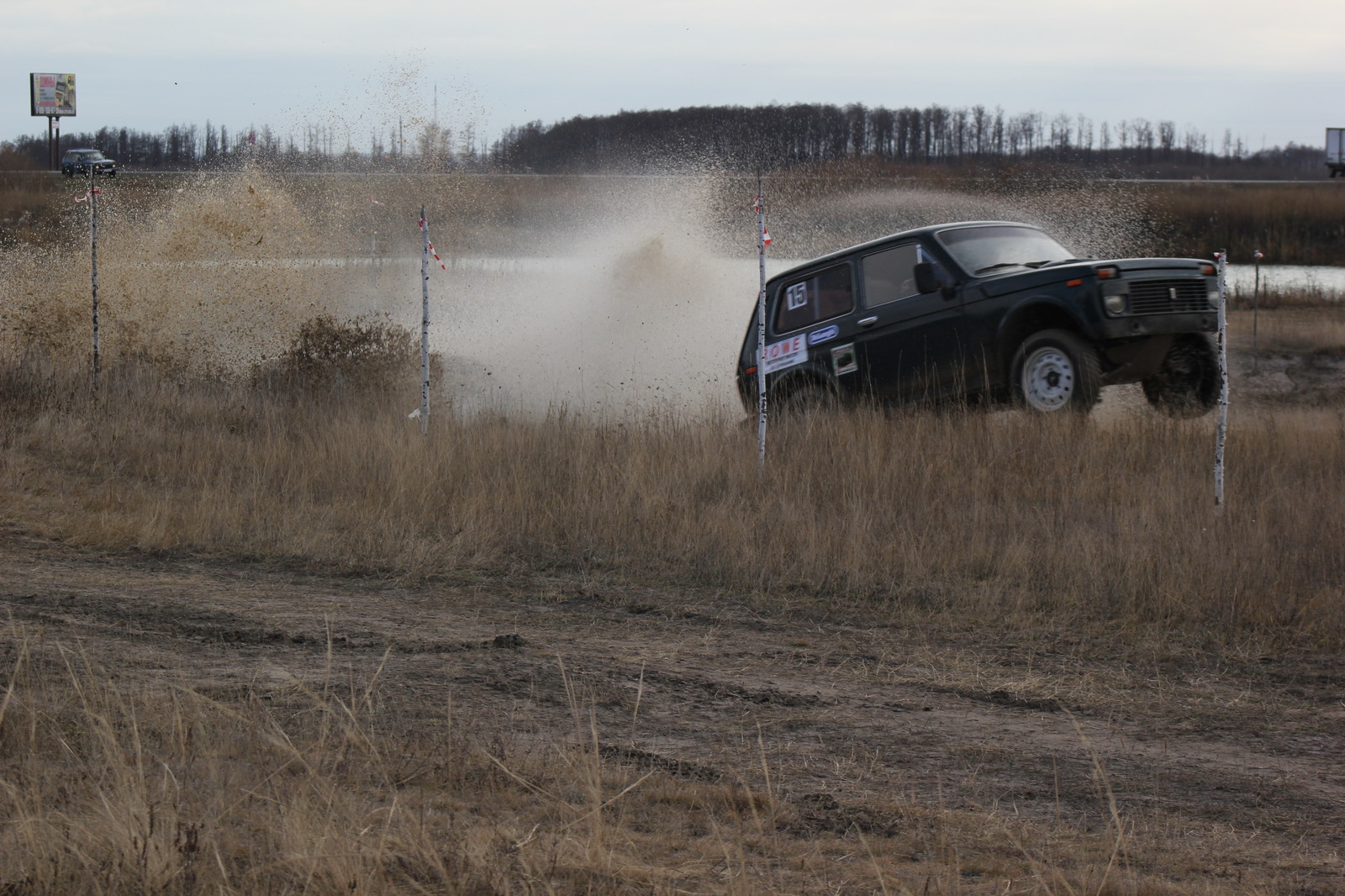 Day of the motorist Zauralsky tract Kurgan. - My, Off-road sports, Mound, Motorist's Day, Longpost