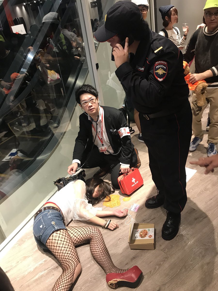 A sudden incident in a Buryat nightclub! - Japan, Cosplay, In contact with, Longpost