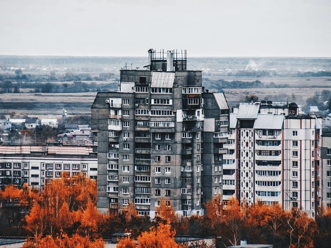 Первый в Рязани монолит | Пикабу