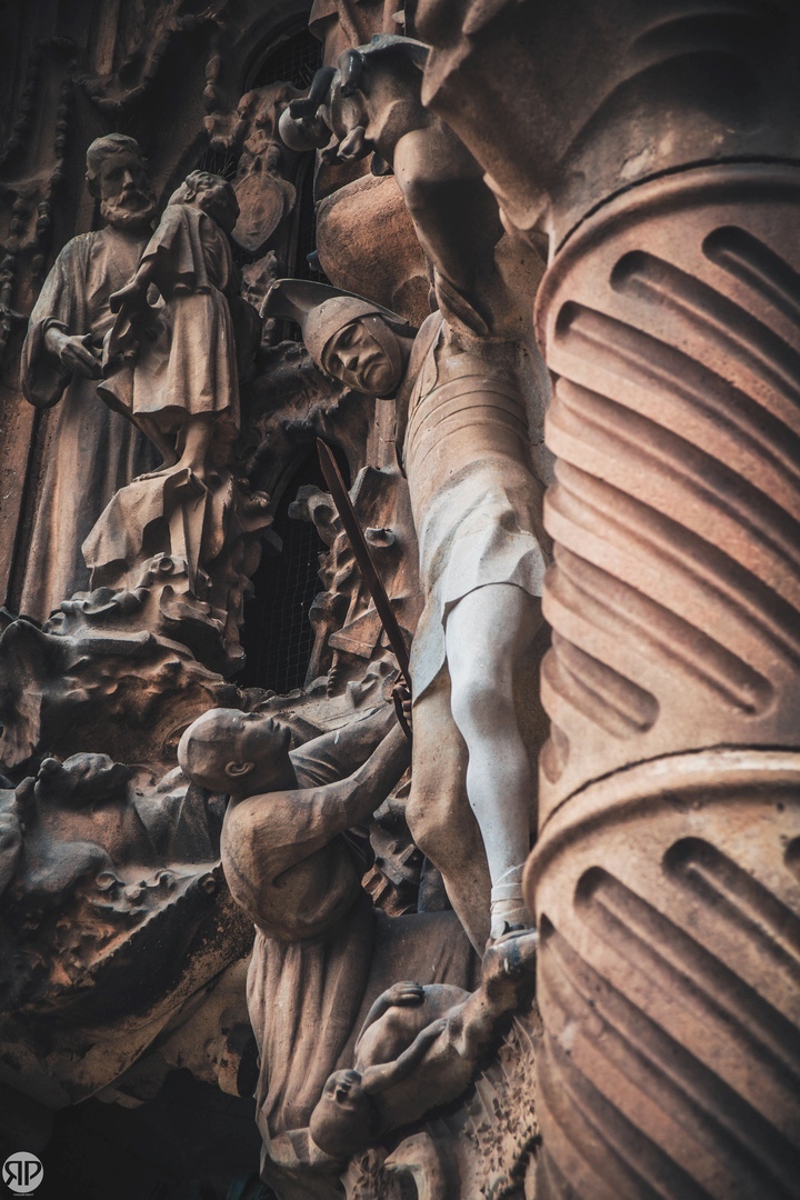 Sagrada Familia - My, , Barcelona, Sagrada Familia, Architecture, Antoni Gaudi, Longpost, Barcelona city