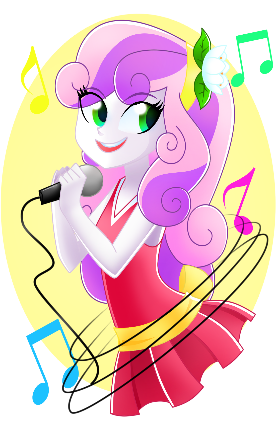 Дай мне спеть тебе песенку - My Little Pony, Equestria Girls, Sweetie Belle, Xan-Gelx