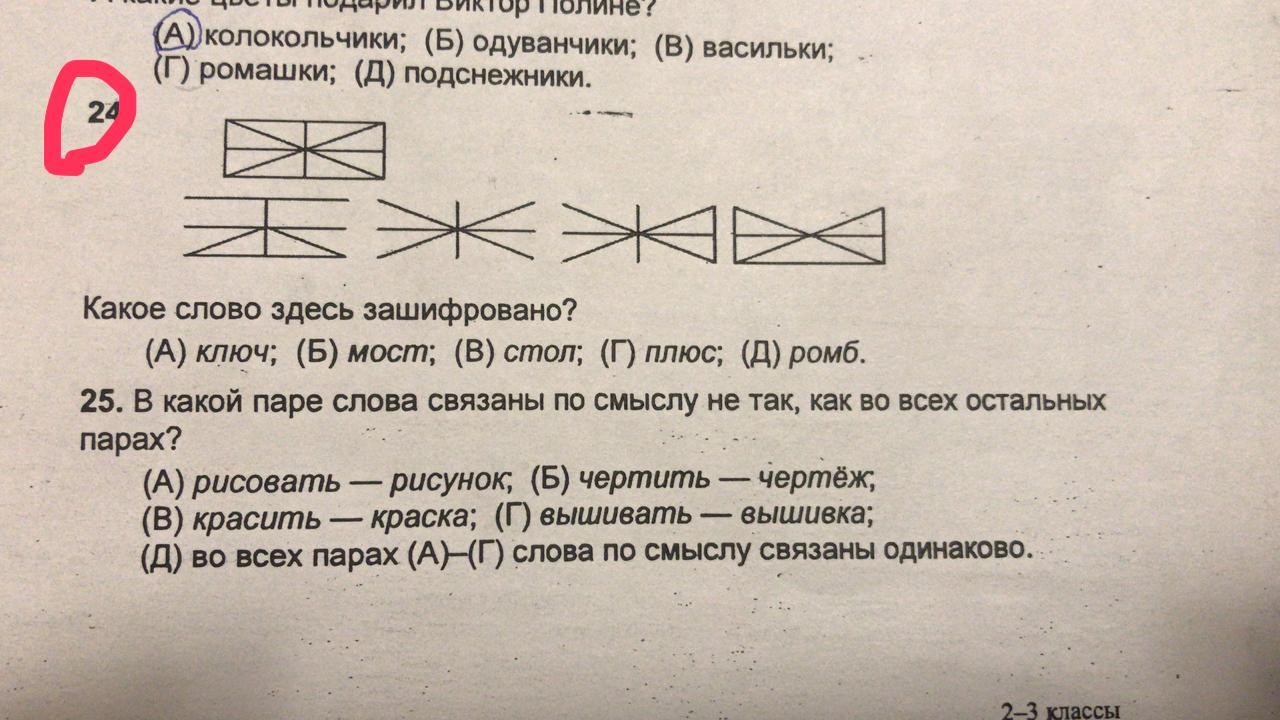 Olympiad in Russian for the third grade - My, Modern education, elementary School, Longpost, Education