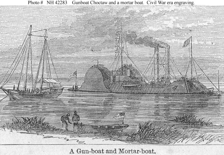 River battleship USS Choctaw - My, American Civil War, Ship, Navy, Story, Longpost