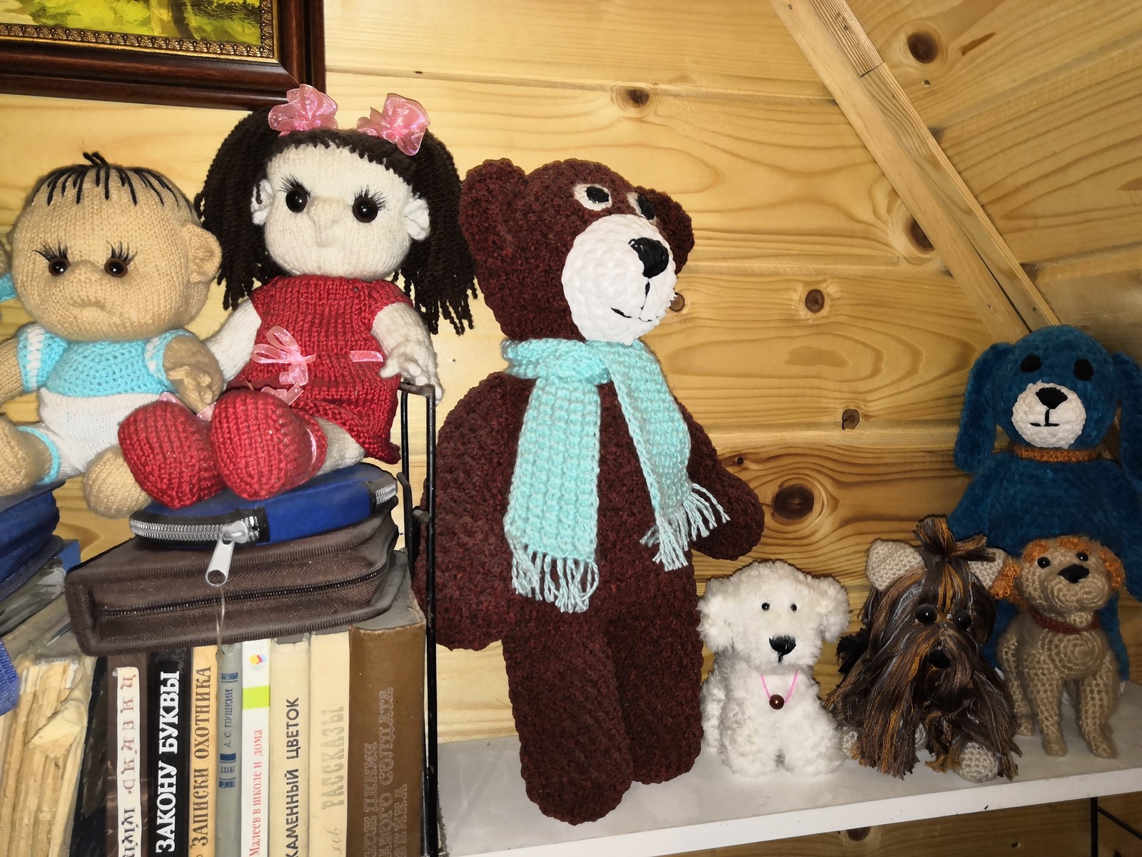 Dolls - My, Knitting, Handmade dolls, With your own hands, Longpost