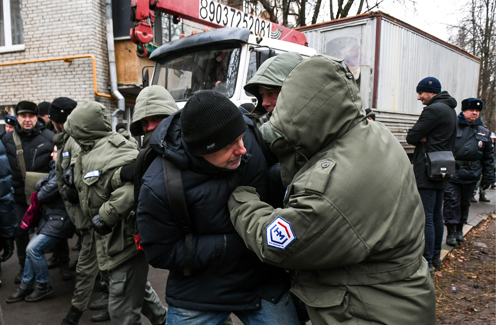 In Kuntsevo, residents protest against the demolition of five-story buildings and the development of a public garden - Russia, Moscow, Kuntsevo, Renovation, Longpost, Negative