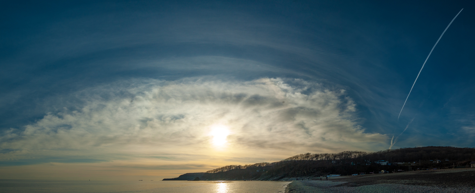 Autumn sea - My, Nikon, Nikon D40, Sea, The photo, Панорама, Autumn