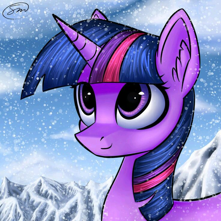 Snow - My little pony, Twilight sparkle, Adagiostring