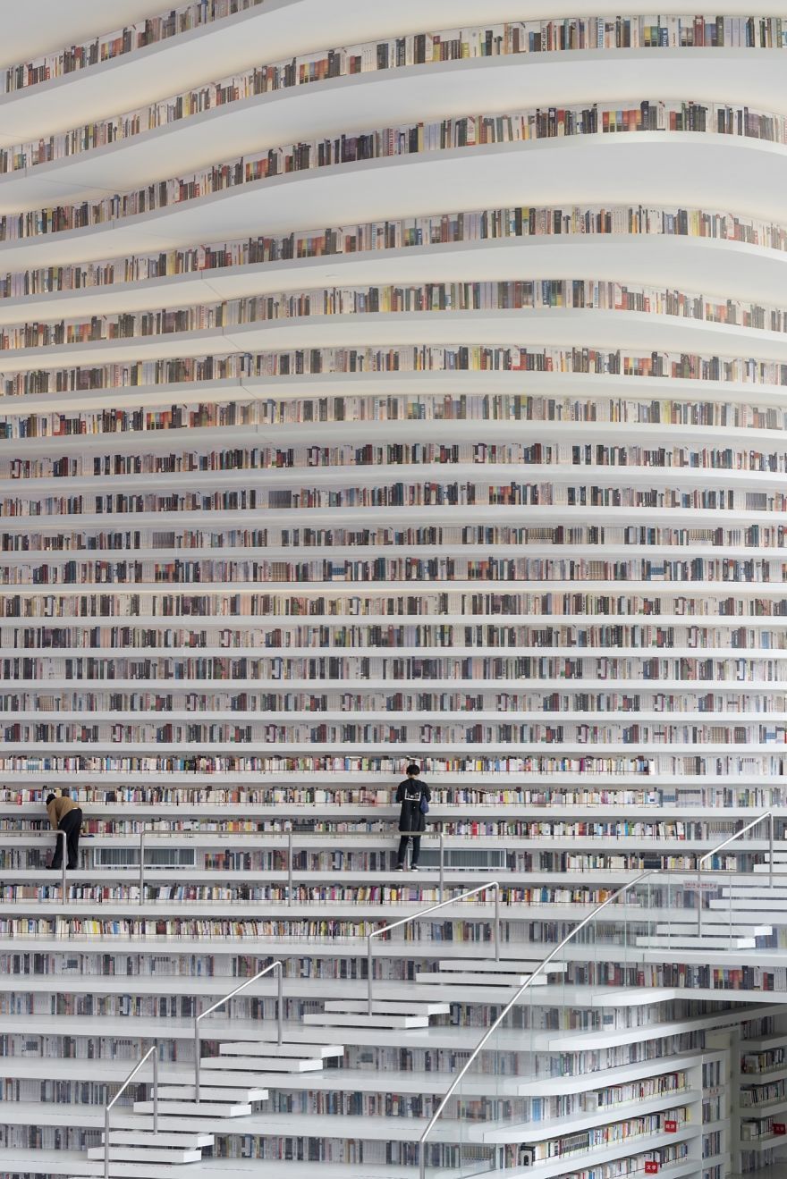 In library - Library, China