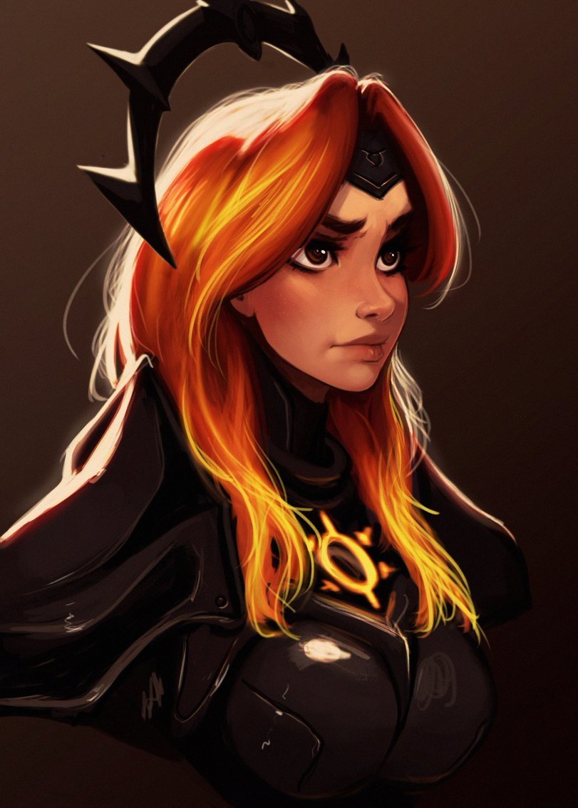 Leona - Art, Games, League of legends