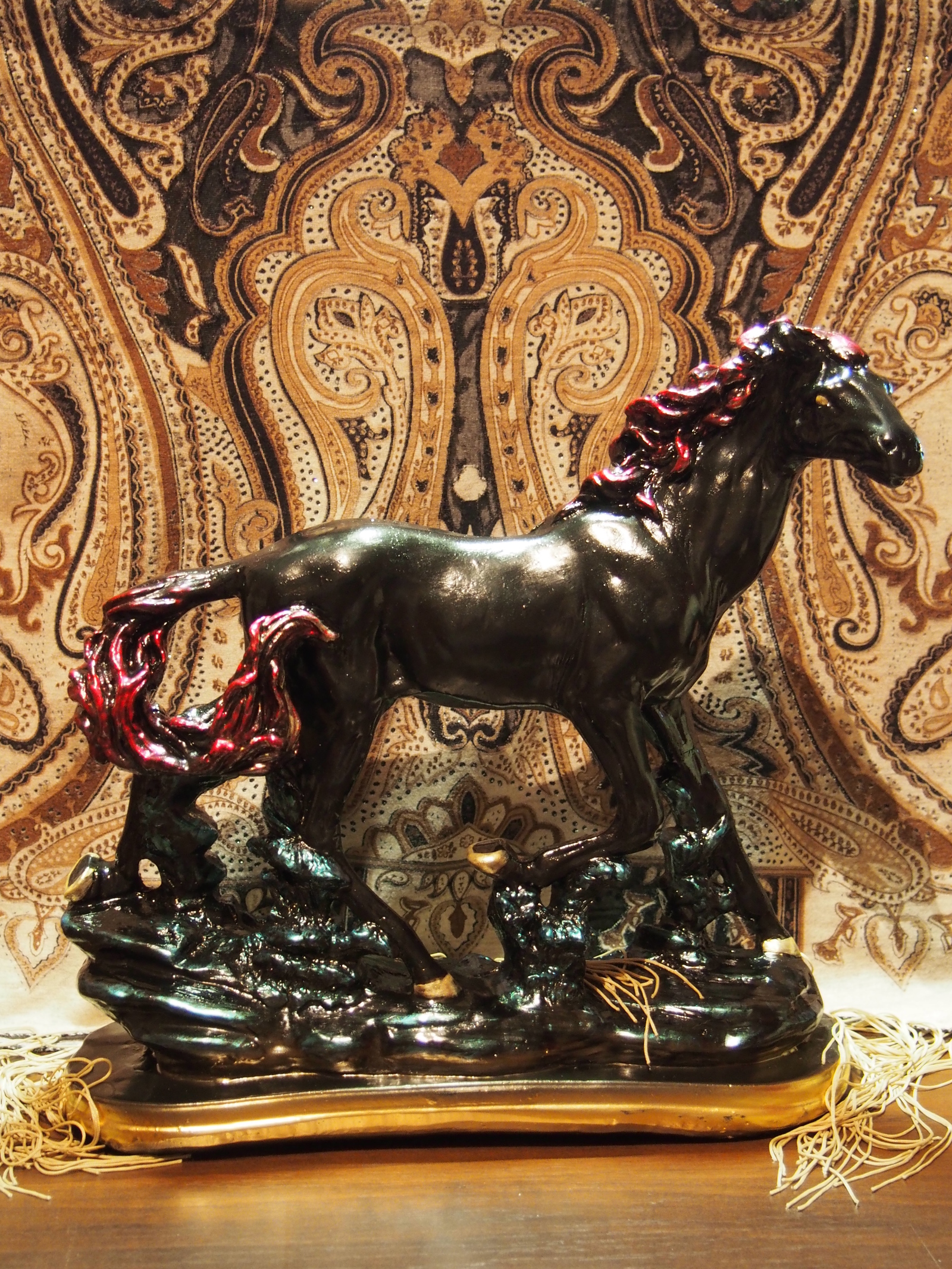 horse - My, Horses, Figurine, Package, Breaking, Repair, Presents, Longpost, Figurines