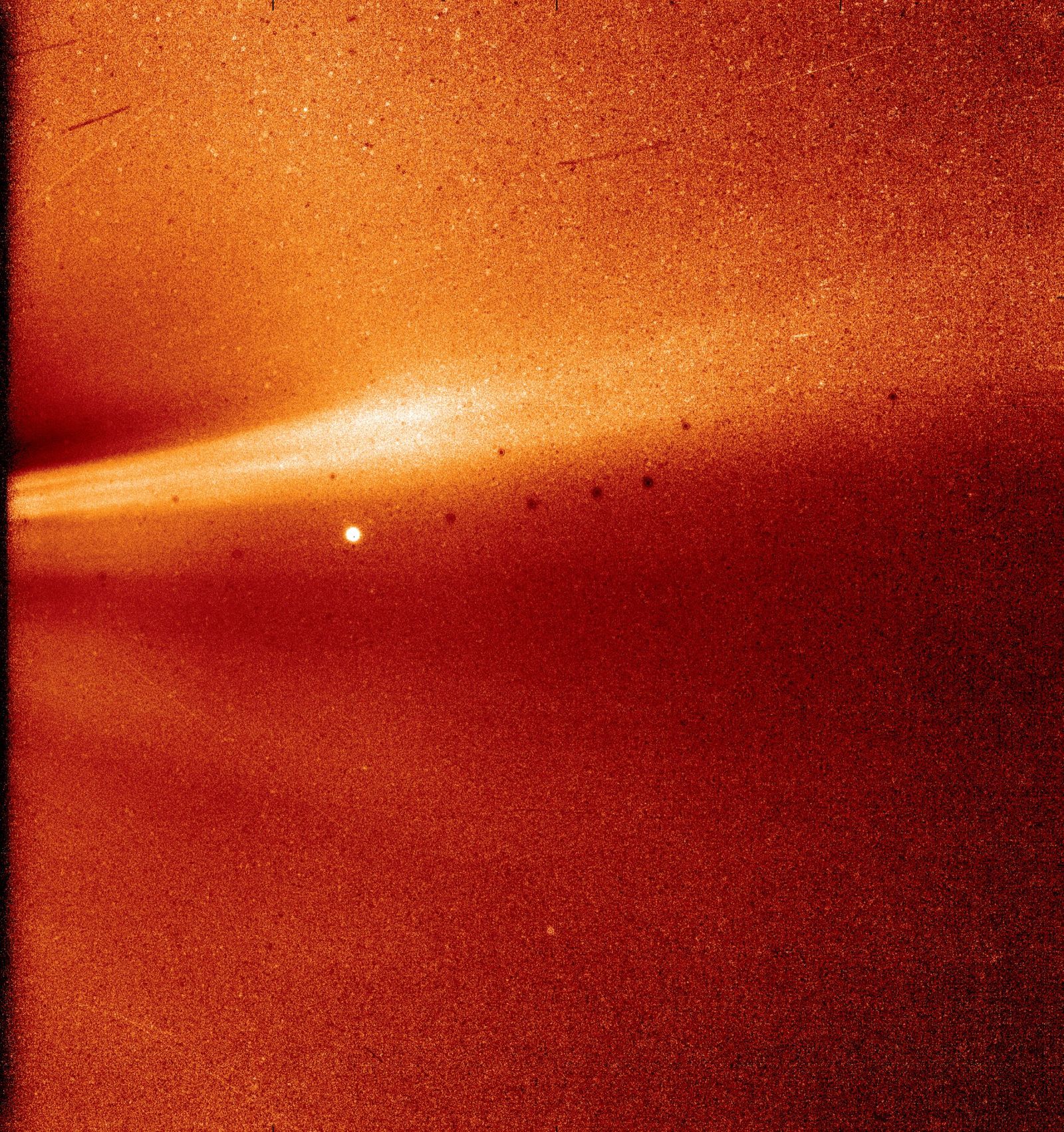 Parker sent the first picture from inside the solar atmosphere - NASA, Parker Solar Probe, The sun, Space, The photo, Jets