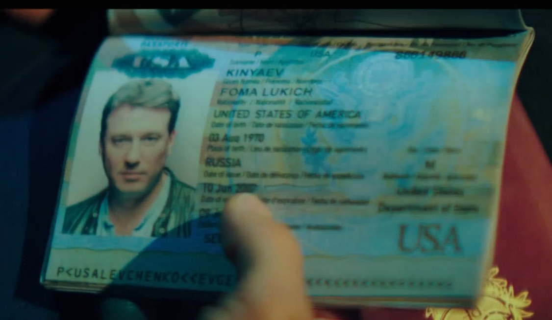 familiar name - Spoiler, Foma Kinaev, Policeman with ruble, Jason Bourne