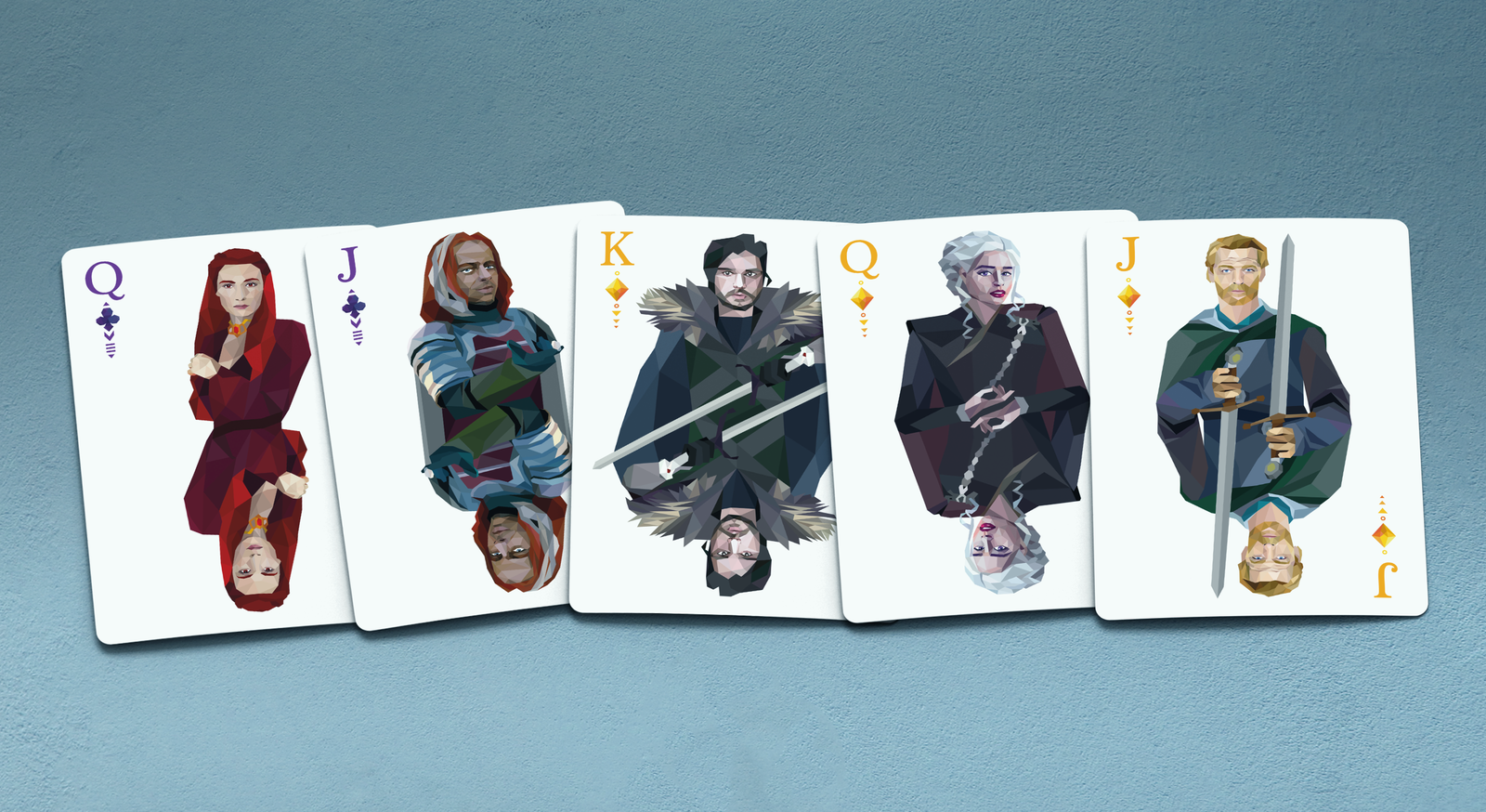 Looking forward to the new season... - Game of Thrones, Longpost, Playing cards, Design