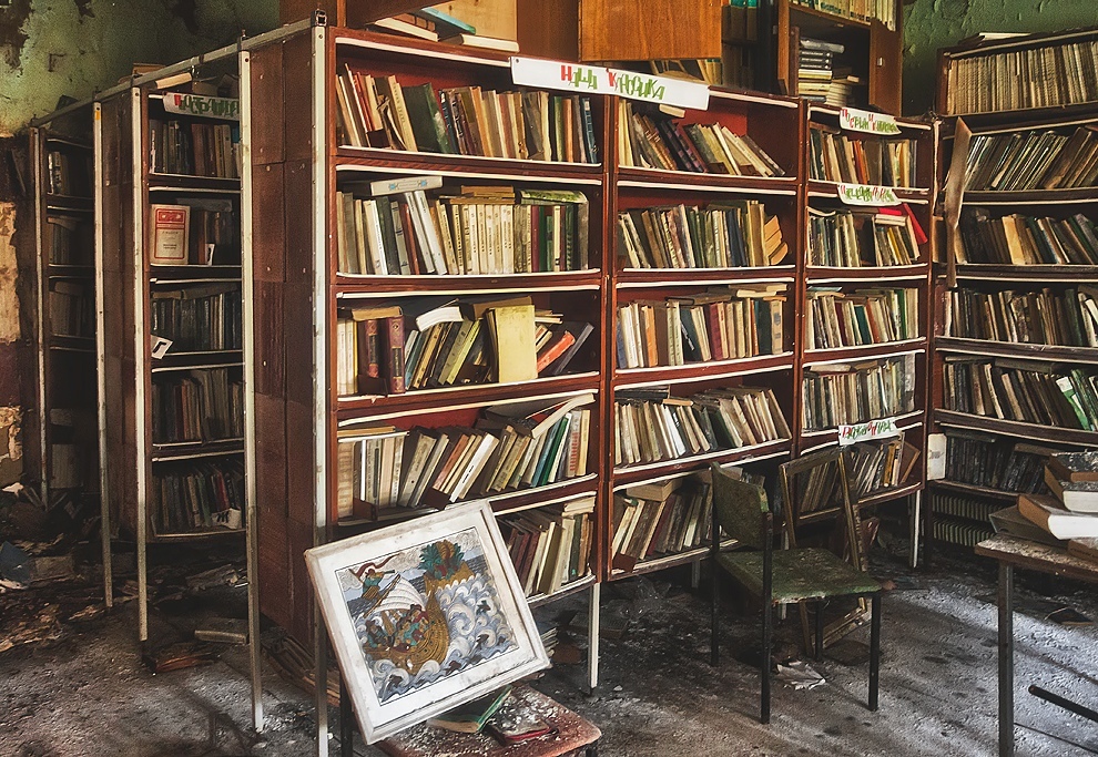 Abandoned pioneer camp with a beautiful library and canteen - Pioneer camp, abandoned camp, Childhood in the USSR, the USSR, Children's camp, Abandoned, Longpost