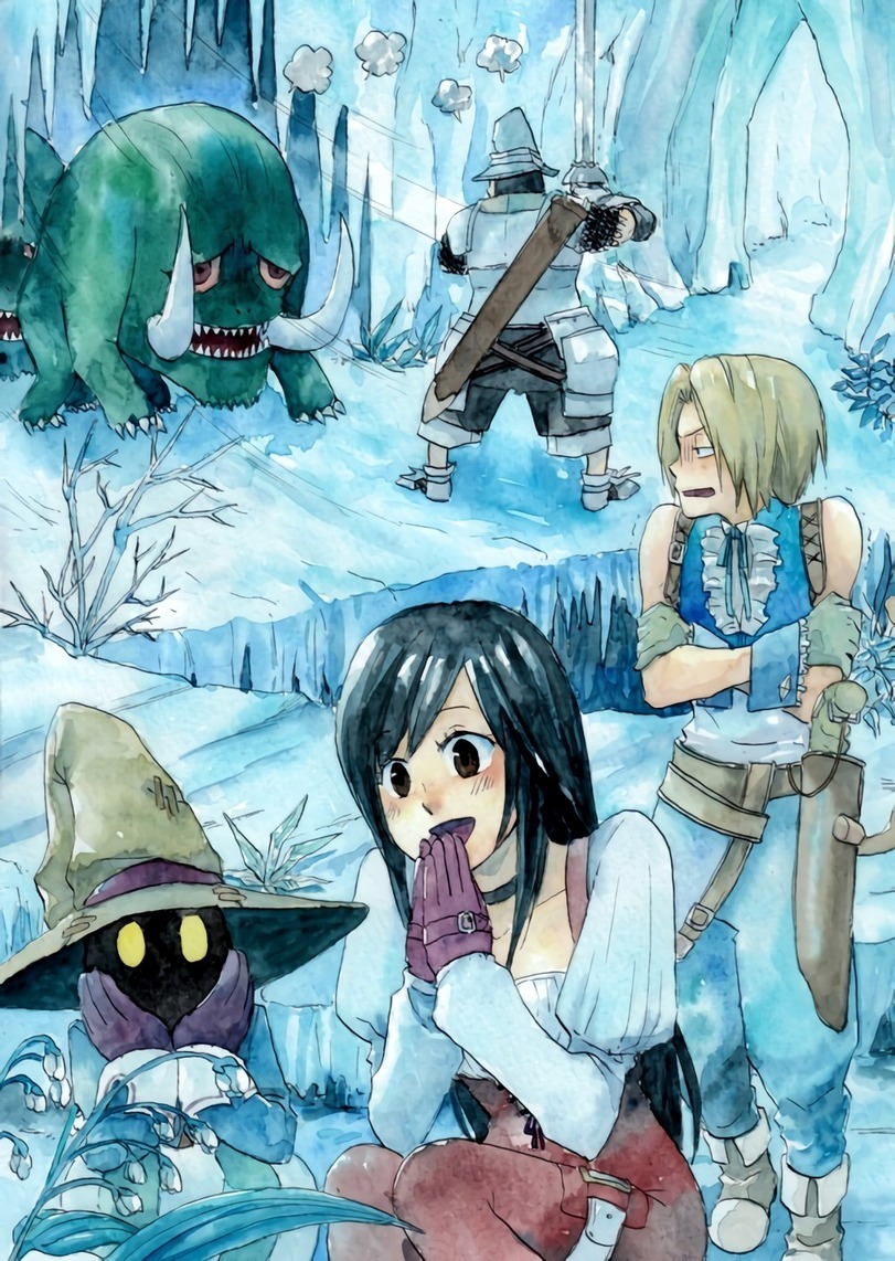 Final fantasy - Games, Art, Final Fantasy, Final Fantasy IX, Fan art, Computer games, From the network, Longpost