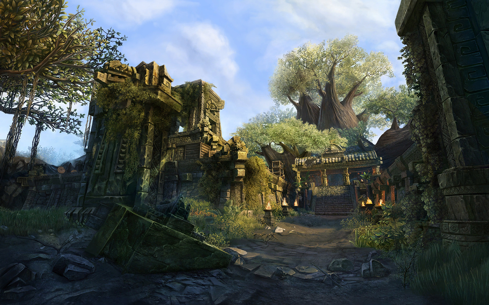 ESO Murkmire Loading Screens - The elder scrolls, The Elder Scrolls Online, Games, Art, Longpost