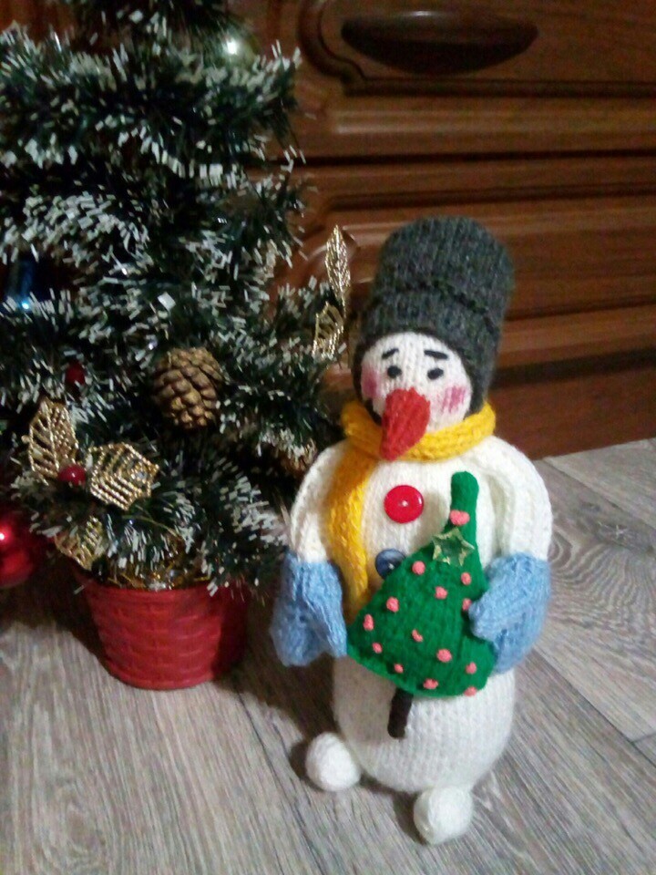 Happy Friends! - My, Crafts, snowman, New Year