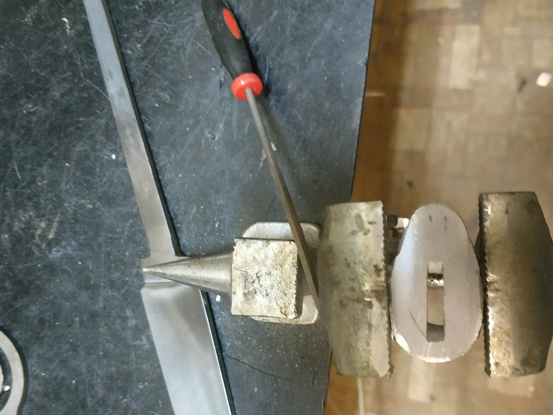 Knife in the kitchen for cutting meat - My, , Longpost, Handmade