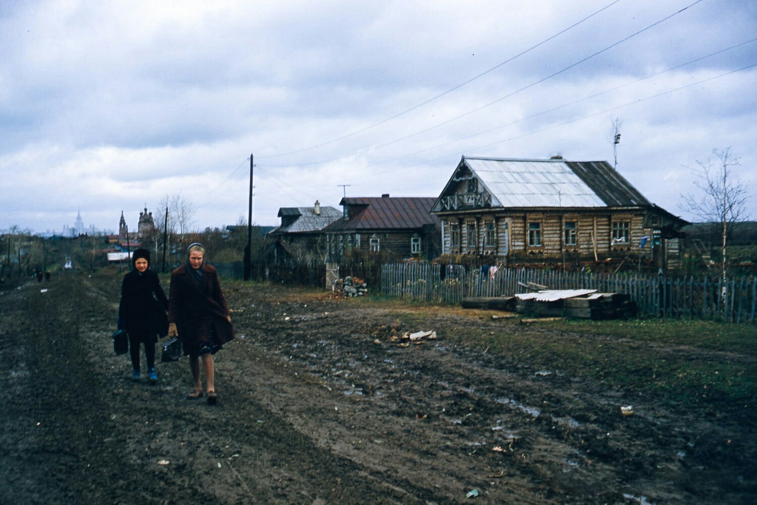 Москва в 1956 году - Историческое фото, СССР, Москва, Длиннопост