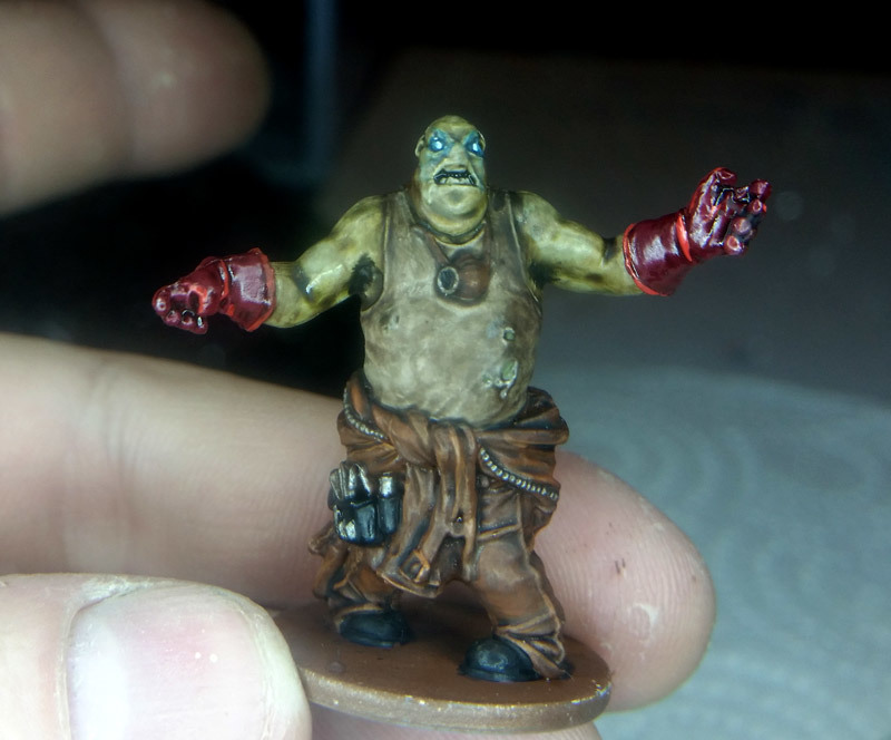 Painting miniatures as a hobby. - My, Painting miniatures, Miniature, Board games, Longpost, Zombicide, Warhammer 40k, Warhammer