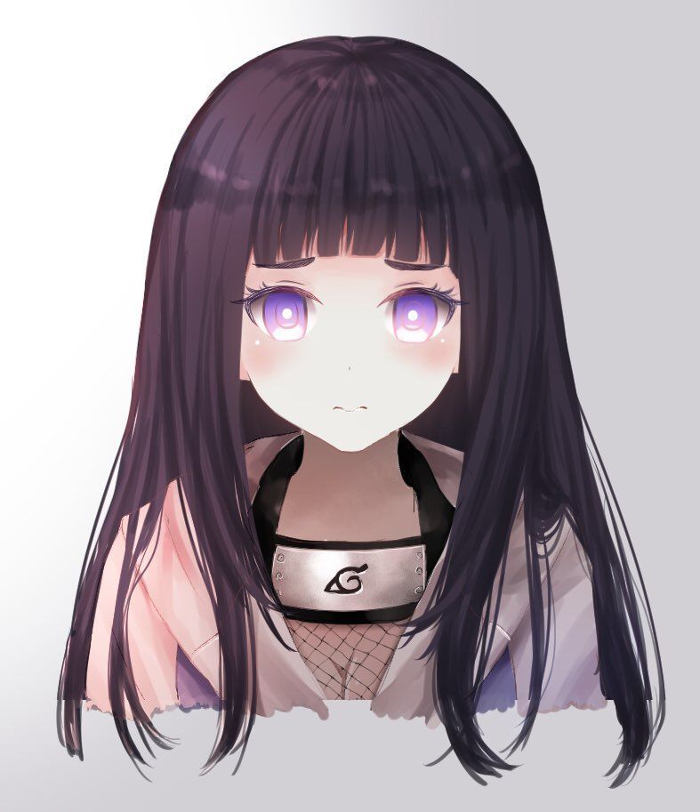 Hinata. Like a loli but no. - Loli, Anime art, Hinata hyuga, , Anime, Naruto