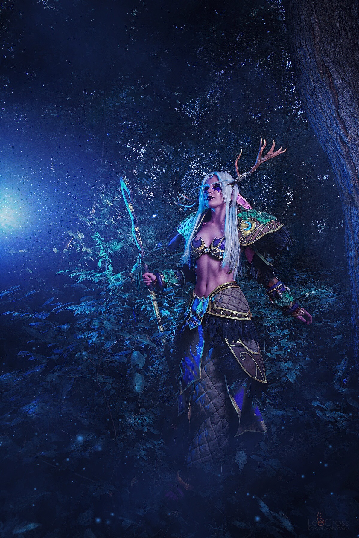 Night Elf Druid by AnoFail - Cosplay, Russian cosplay, Warcraft, World of warcraft, Night elfs, Druid, Druid, , Longpost