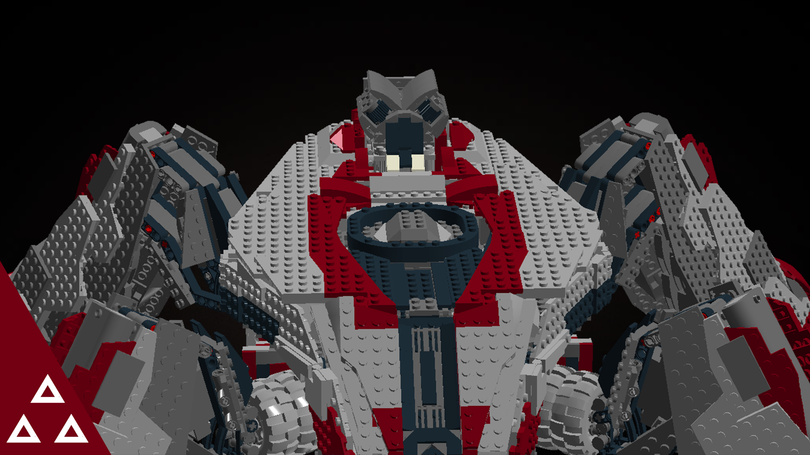 Lego Exile Scarab (Halo wars 2) - My, Halo, Lego, Halo Wars 2, Megabloks, Mega Blocks, LEGO digital designer, Constructor, Games, Longpost