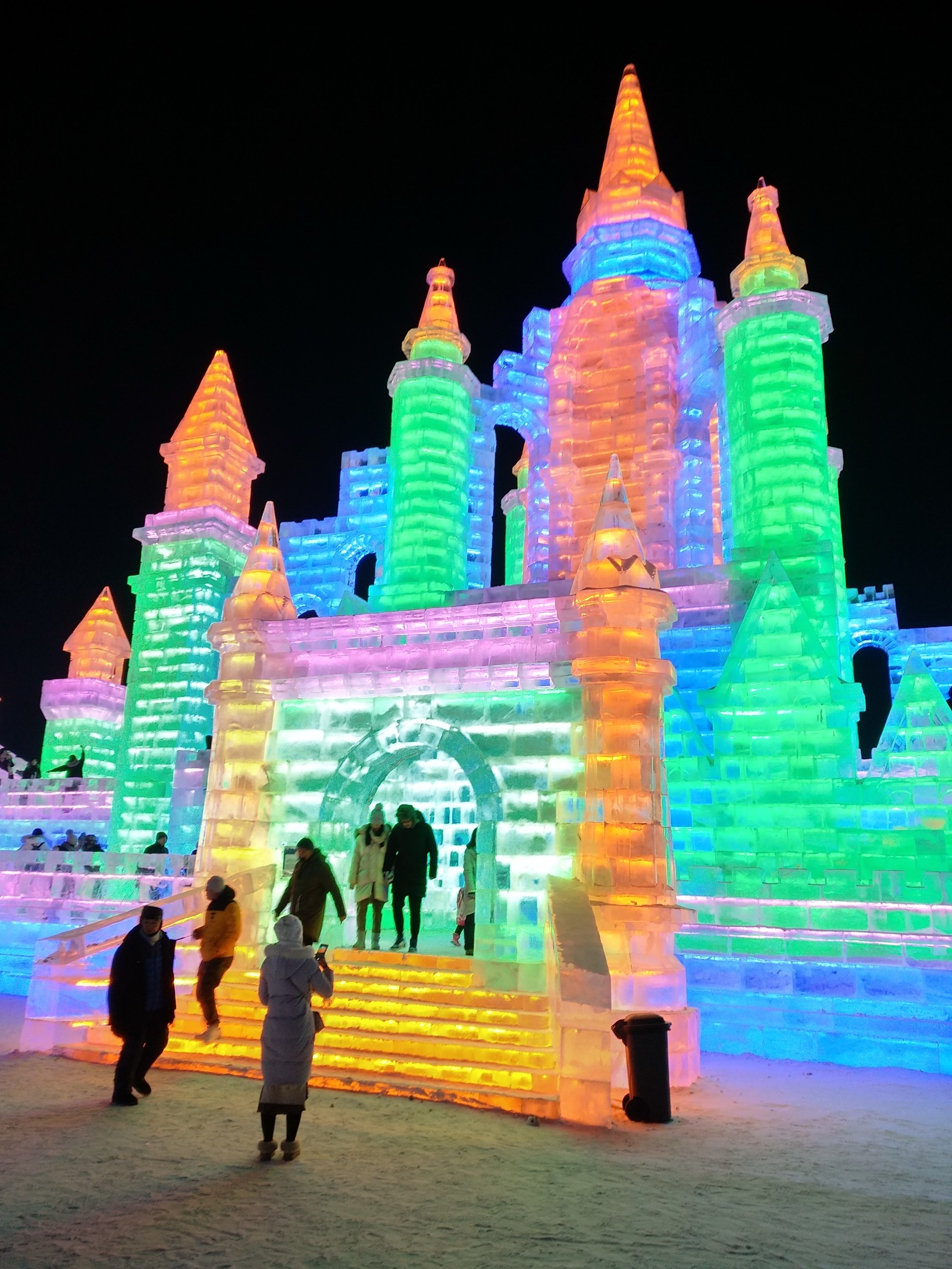 Harbin. ice city - My, Longpost, China, Tourism, Video