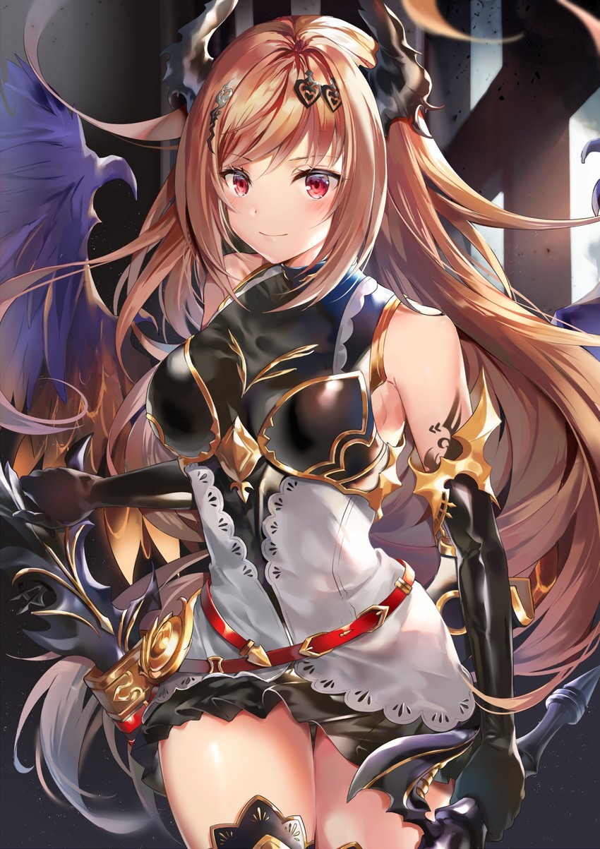 Anime Art - Аниме, Anime Art, Granblue Fantasy, Dark Angel Olivia