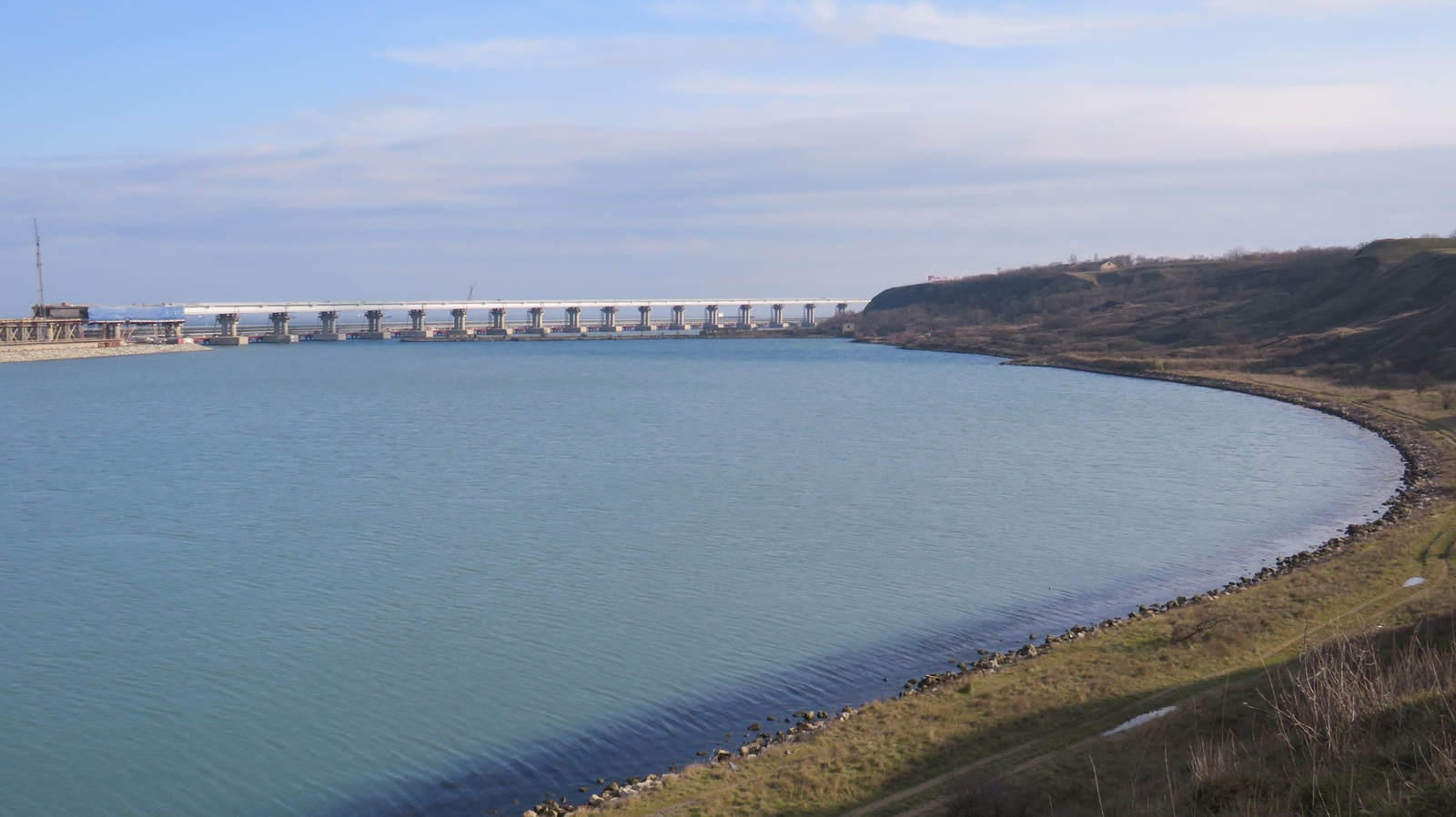 Crimea. Crimean bridge. Details of the construction of the railway. 24 photos. - Crimea, Kerch, Crimean bridge, Railway, Building, Video, Longpost